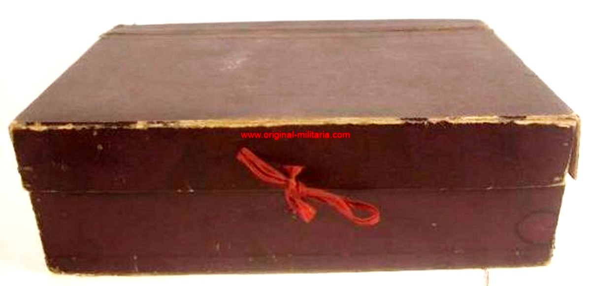 Caja con Charreteras de Teniente Coronel de Infantería de Marina, Alfonso XIII